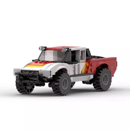 Baja Trophy Truck MOC Building Kit | Off-Road Vehicle Model - 1