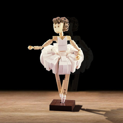 Ballerina Character MOC Building Kit | Elegant Figure Display Model - 2