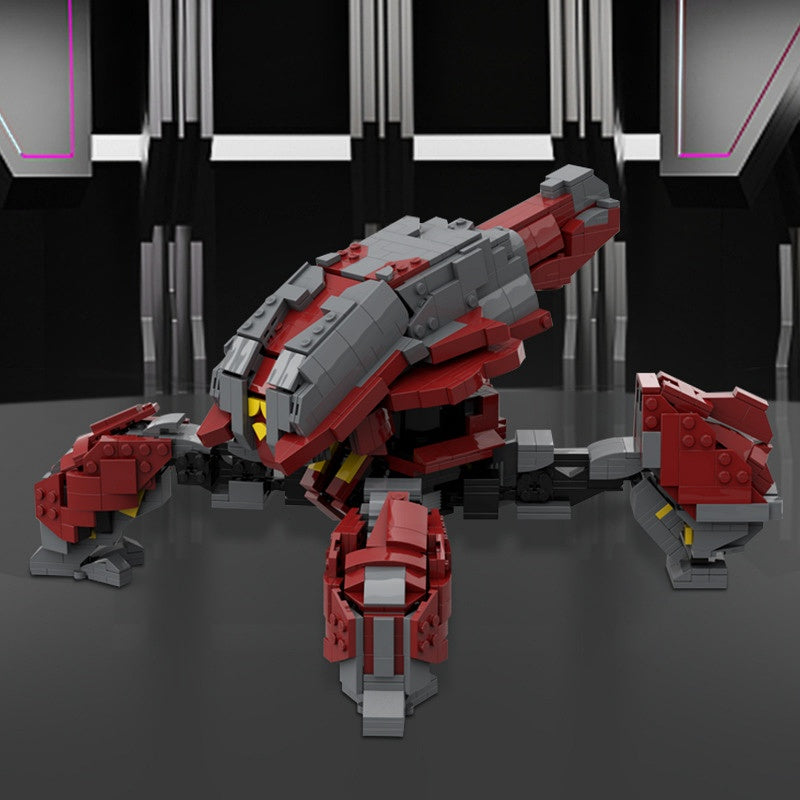 Banished Alien Walker Building Kit | LEGO-Compatible MOC - 2