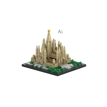 Barcelona Sagrada Familia MOC Architecture Building Kit - 8