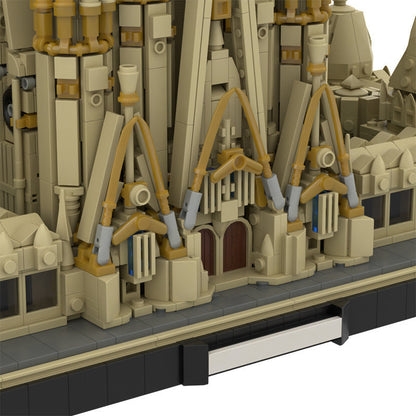 Barcelona Sagrada Familia MOC Building Kit | LEGO-Compatible MOC - 2