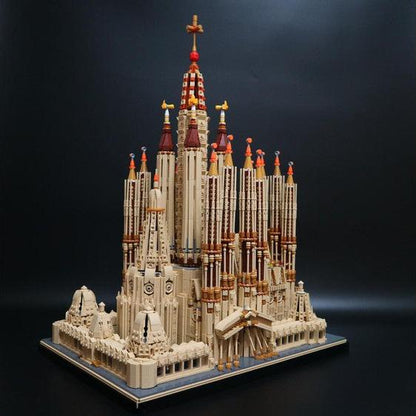 Barcelona Sagrada Familia MOC Building Kit | LEGO-Compatible MOC - 5