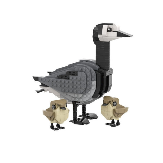Barnacle Goose & Goslings MOC Building Kit - 1