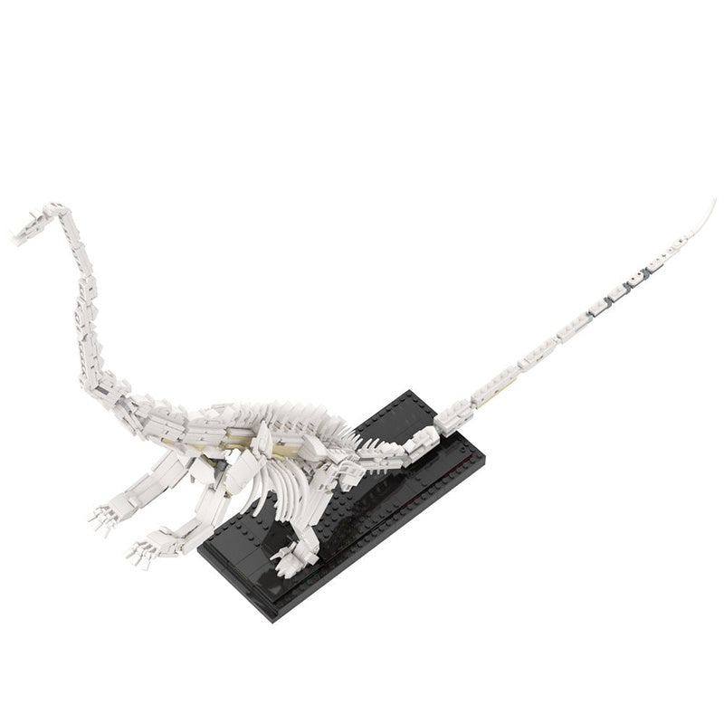 Barosaurus Skeleton Fossil MOC Building Kit | Prehistoric Display Model - 5