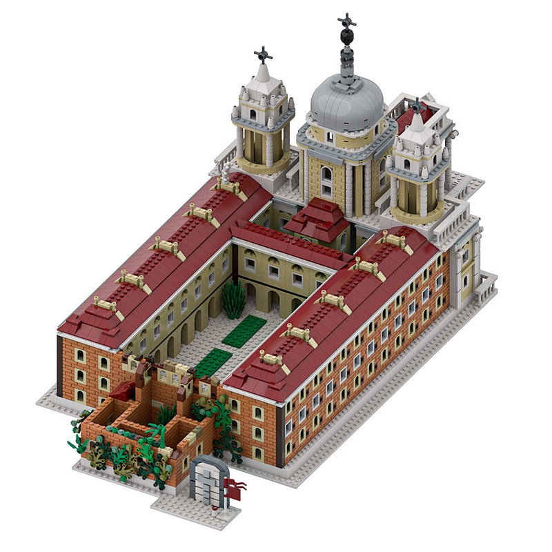 Basilica of Superga Church MOC Architecture Building Kit - 5