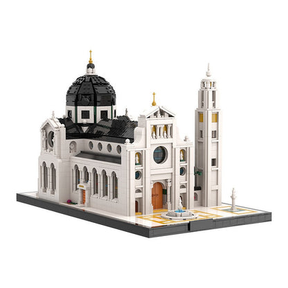 Basilique St Maurice MOC Architecture Building Kit | Historic Church Model - 7