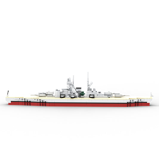 battleship bismarck building set | moc-129601 - 5