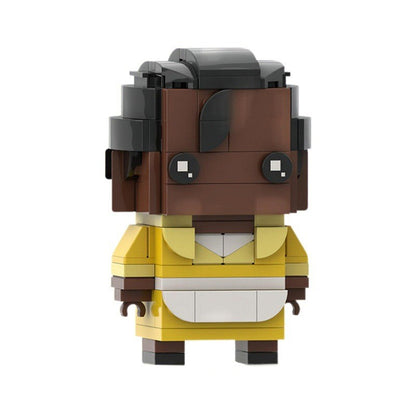 Bayou Princess and Frog Prince BrickHeadz Building Kit | LEGO-Compatible MOC - 2
