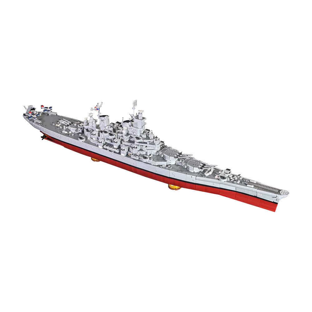 bb-61 uss iowa building set | lego compatible - 3