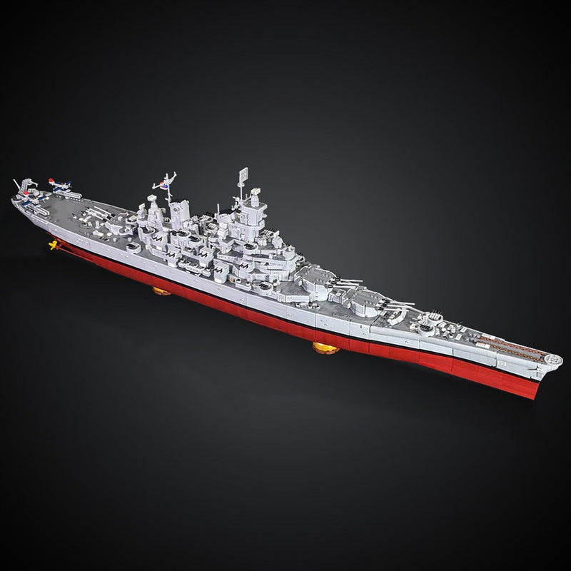 BB-61 USS Iowa MOC Building Kit | Historic Battleship Display Model - 2