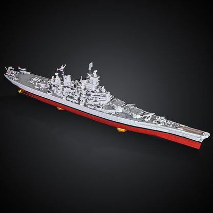 BB-61 USS Iowa MOC Building Kit | Historic Battleship Display Model - 2