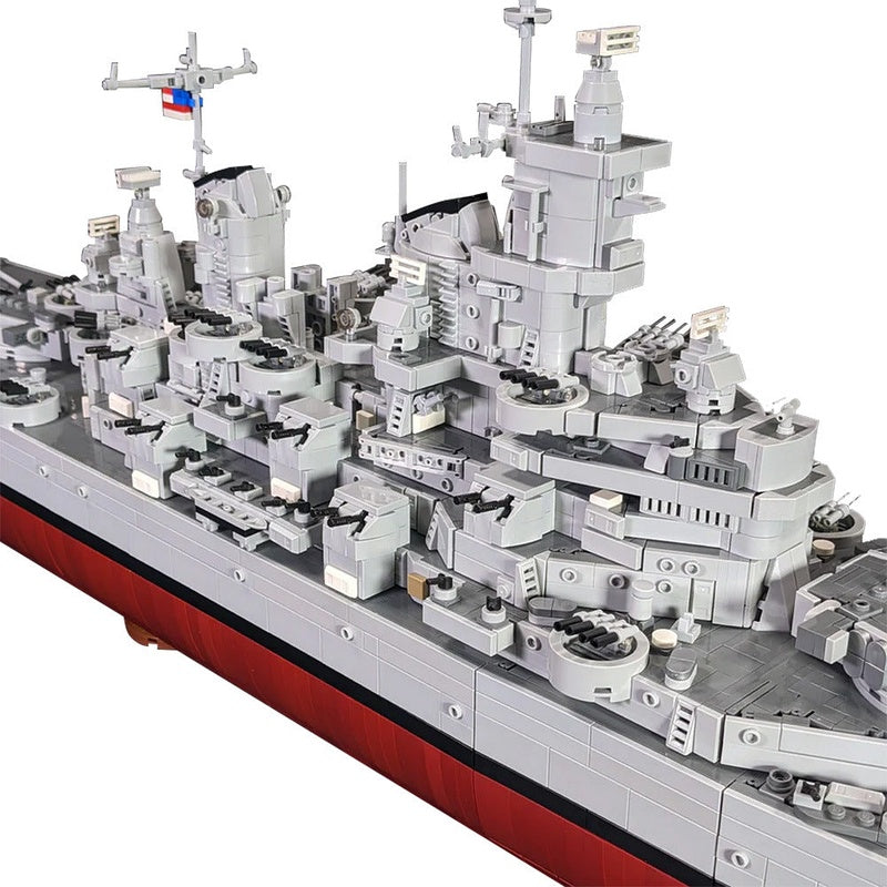 BB-61 USS Iowa MOC Building Kit | Historic Battleship Display Model - 6