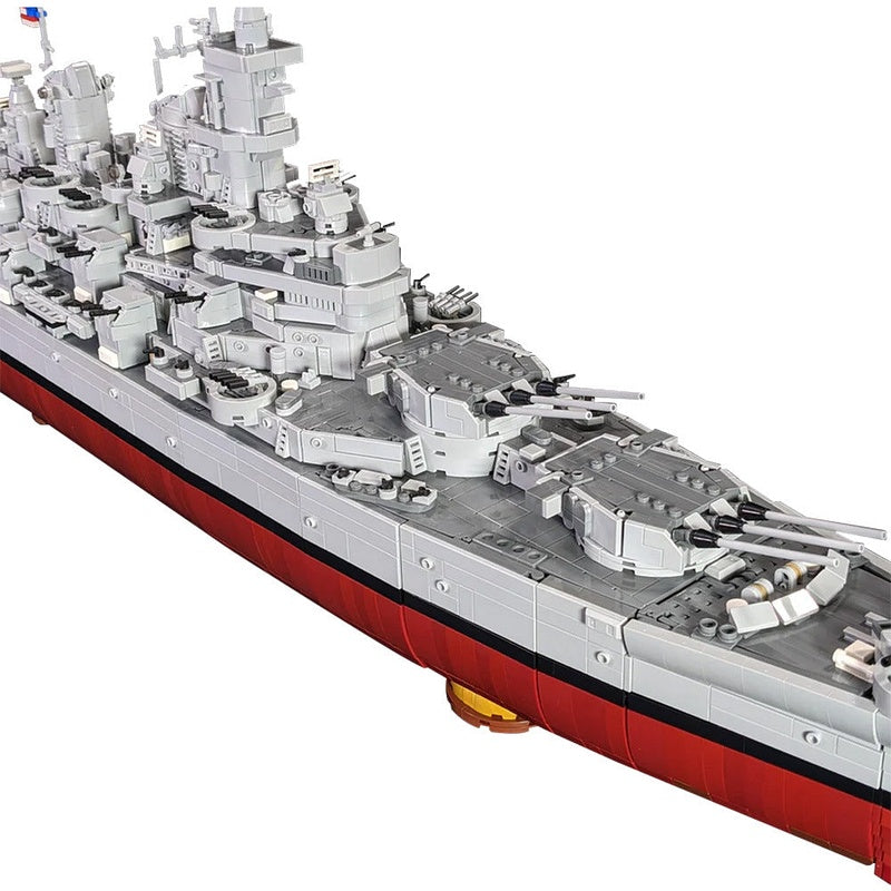 BB-61 USS Iowa MOC Building Kit | Historic Battleship Display Model - 7