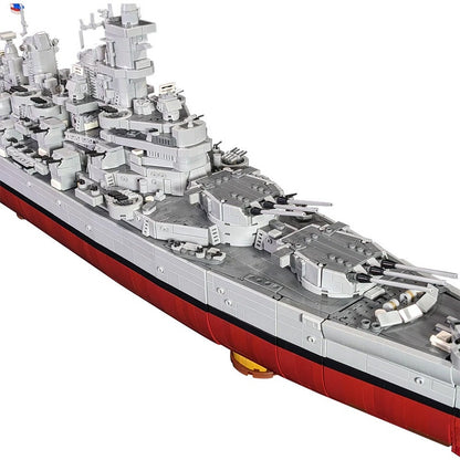 BB-61 USS Iowa MOC Building Kit | Historic Battleship Display Model - 7