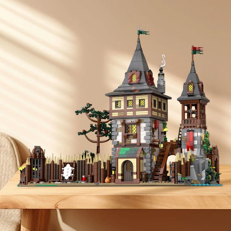 Bear Lord's Castle MOC Building Kit | Fantasy Medieval Fortress - 2