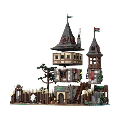 Bear Lord's Castle MOC Building Kit | Fantasy Medieval Fortress - 3