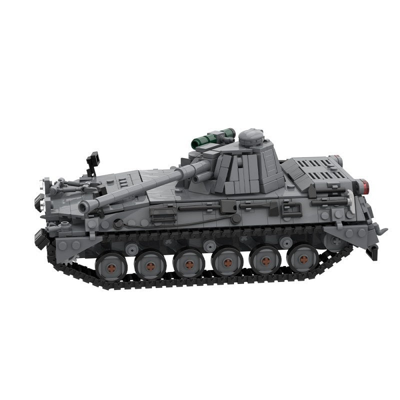 Begleitpanzer 57 Armored Vehicle MOC Building Kit | Cold War Military Model - 7