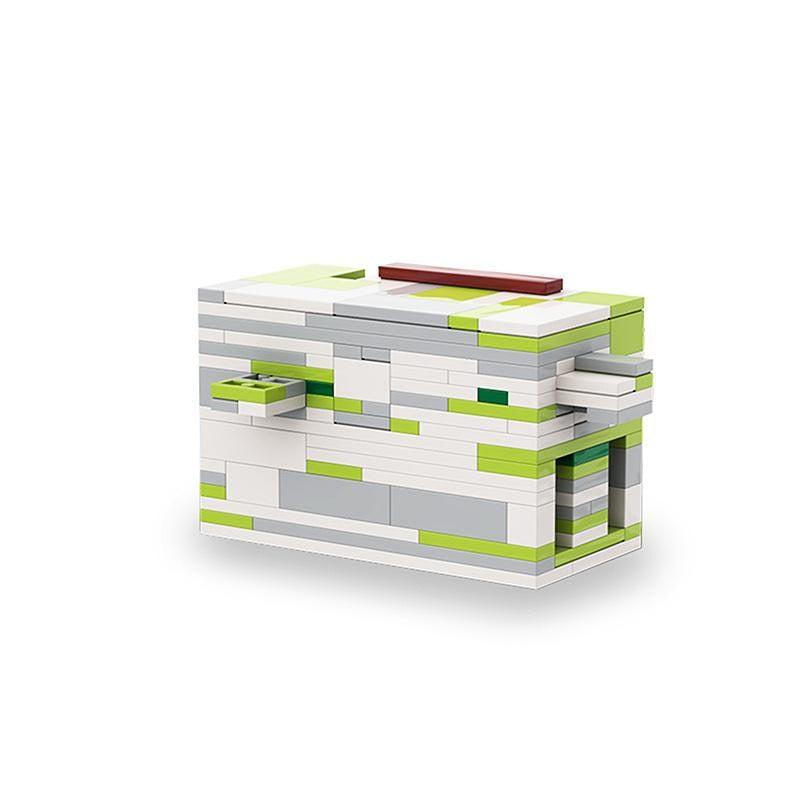 Ben Franklin Locker MOC Building Kit | Historical Display Model - 3