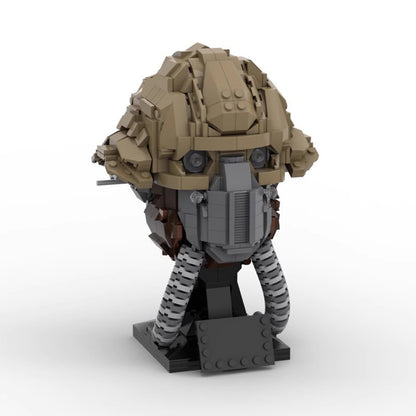 benthic helmet building set | star wars | moc-123912 - 2