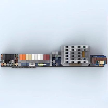 Bergen Skyline Building Kit | Compatible MOC - 4