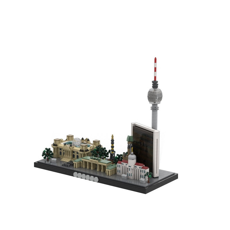Berlin Skyline MOC Architecture Building Kit - 1