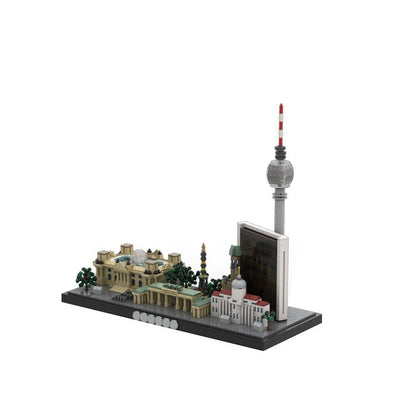 Berlin Skyline MOC Architecture Building Kit - 1