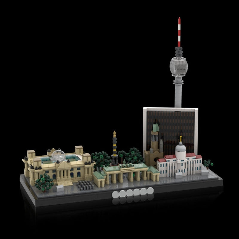 Berlin Skyline MOC Architecture Building Kit - 2