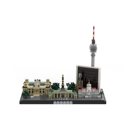 Berlin Skyline MOC Architecture Building Kit - 4