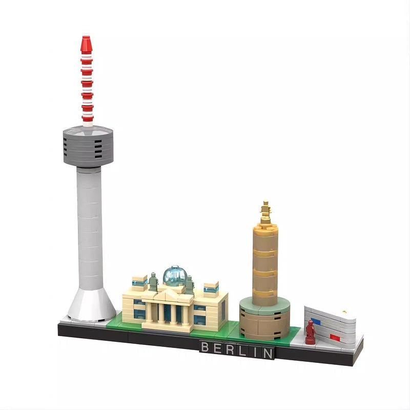 Berlin Skyline MOC Architecture Building Kit - 5
