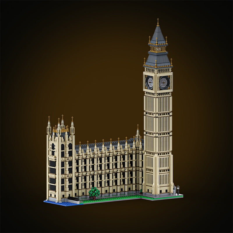 Big Ben MOC Architecture Building Kit | Historic Clock Tower Model - 3