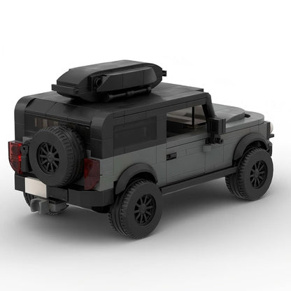 Big Bend Off-Road 4x4 Off-Road SUV Building Kit | LEGO-Compatible MOC - 2