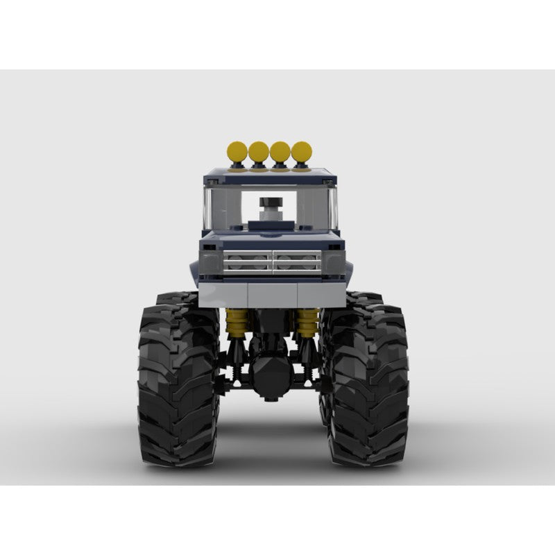 Big Foot Monster Truck Building Kit | LEGO-Compatible MOC - 4
