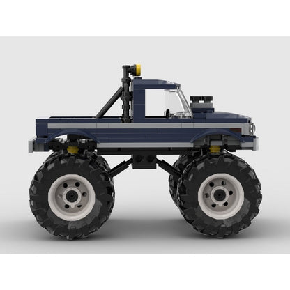 Big Foot Monster Truck MOC Building Kit | Off-Road Vehicle Model - 2