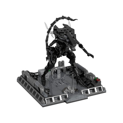 Biomechanical Alien Matriarch Diorama MOC Building Kit - 1