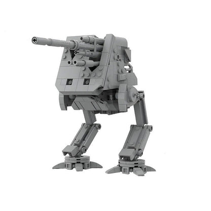 Bipedal Defense Turret Walker Mech MOC Building Kit | Robot Model - 2