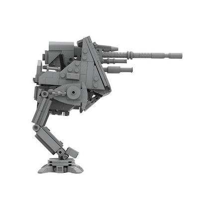 Bipedal Defense Turret Walker Mech MOC Building Kit | Robot Model - 4