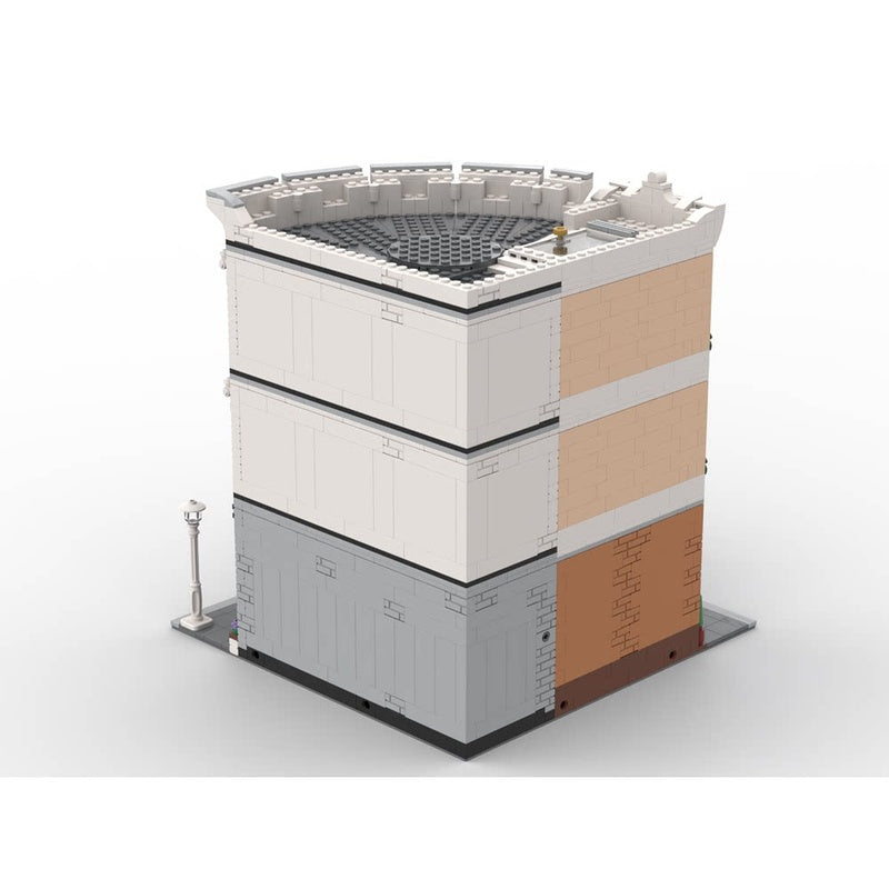 Birch Corner Bank MOC Modular City Architecture Building Kit - 3