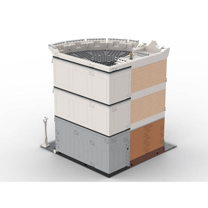 Birch Corner Bank MOC Modular City Architecture Building Kit - 3