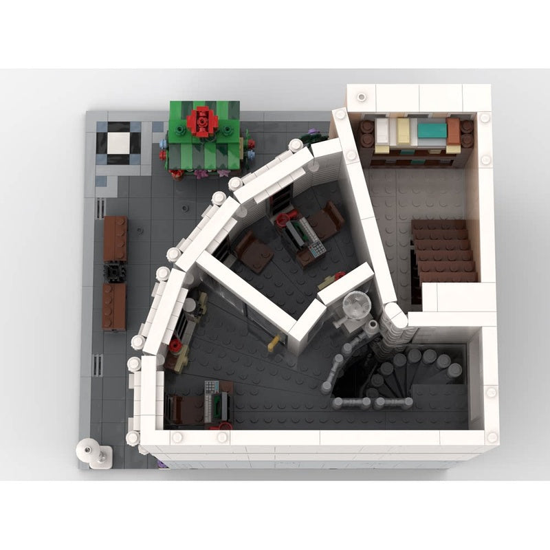Birch Corner Bank MOC Modular City Architecture Building Kit - 5