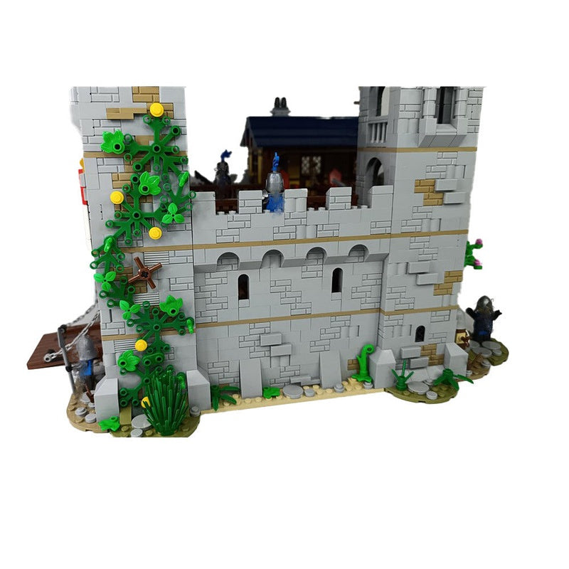 Black Falcon Castle MOC Building Kit | Medieval Fortress Architecture Model - 2
