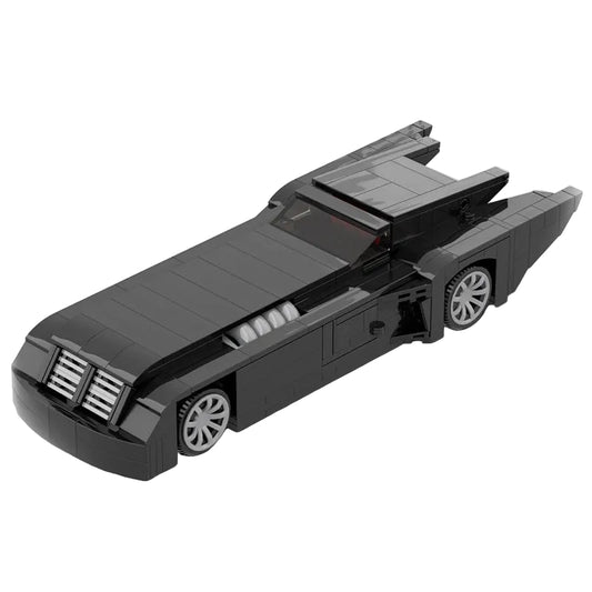 Black Retro-Futuristic Hero Coupe MOC Building Kit - 1