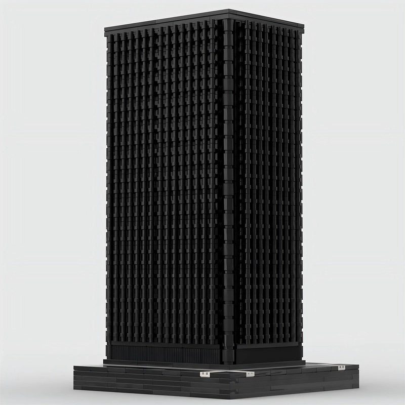 Black Rock Skyscraper MOC Building kit NYC Landmark Model - 1