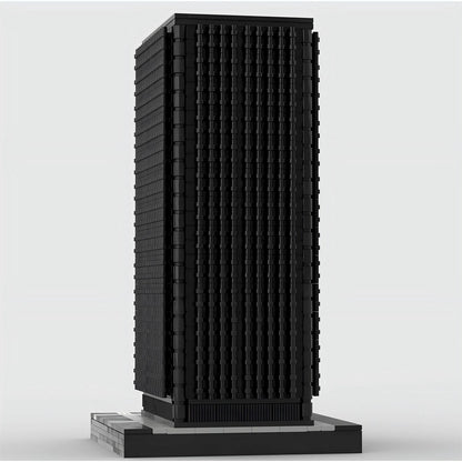 Black Rock Skyscraper MOC Building kit NYC Landmark Model - 2