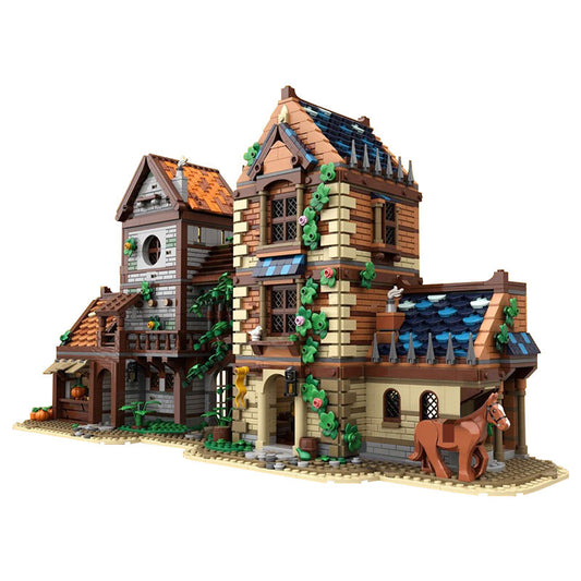 Blacksmith Shop Building Kit | LEGO-Compatible MOC - 1