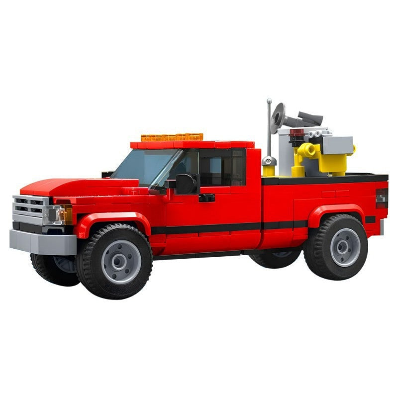 Bob & Weave Ram Muscle Car MOC Building Kit | Vehicle Model - 3