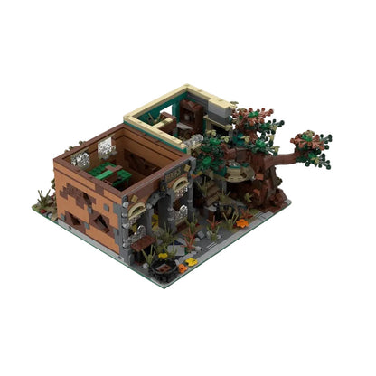 Bookshop Apocalypse Version Building Kit | LEGO-Compatible MOC - 2