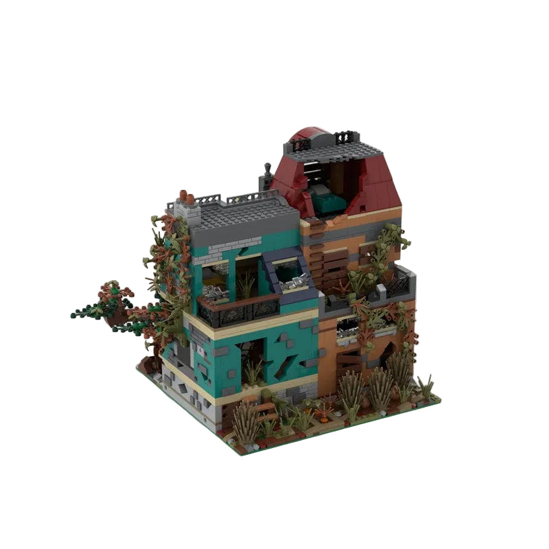 Bookshop Apocalypse Version Building Kit | LEGO-Compatible MOC - 4