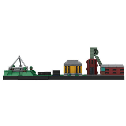 Bottrop Skyline Building Kit | LEGO-Compatible MOC - 3