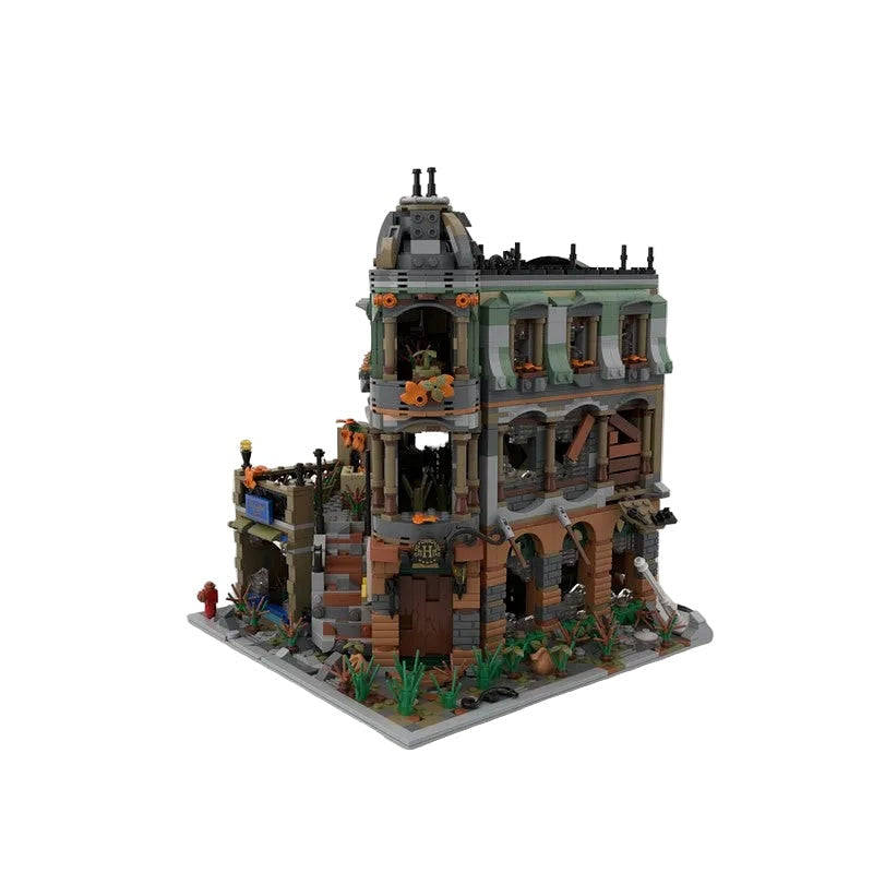 Boutique Hotel Apocalypse MOC Modular Building Kit - 1