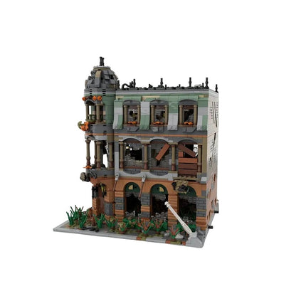 Boutique Hotel Apocalypse MOC Modular Building Kit - 2